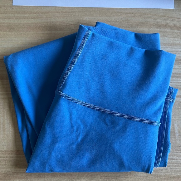 Lululemon Wunder Under High-Rise Tight 25" *Full-On Luxtreme Blue Nile Size 4 - Picture 5 of 6
